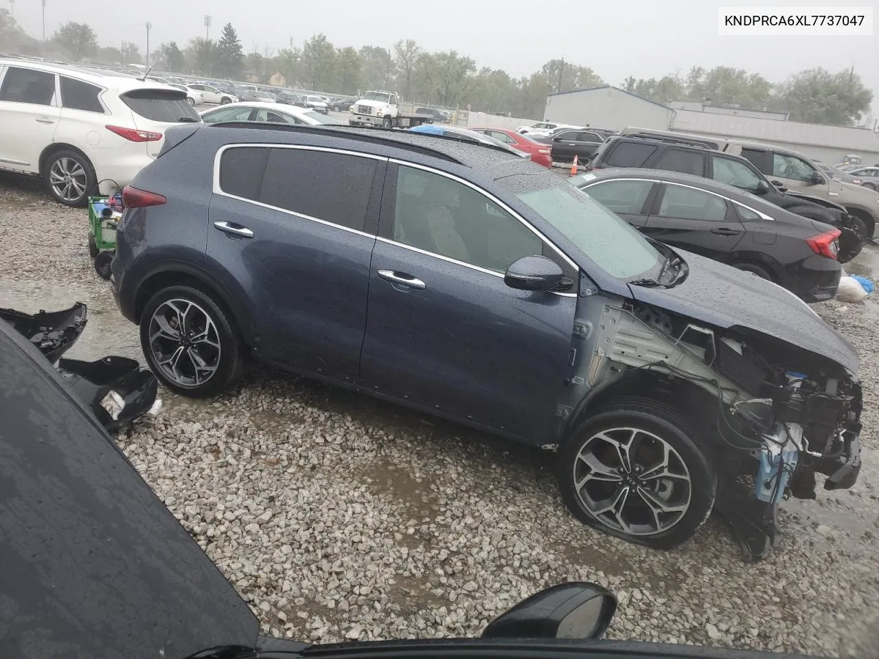 2020 Kia Sportage Sx VIN: KNDPRCA6XL7737047 Lot: 72660194