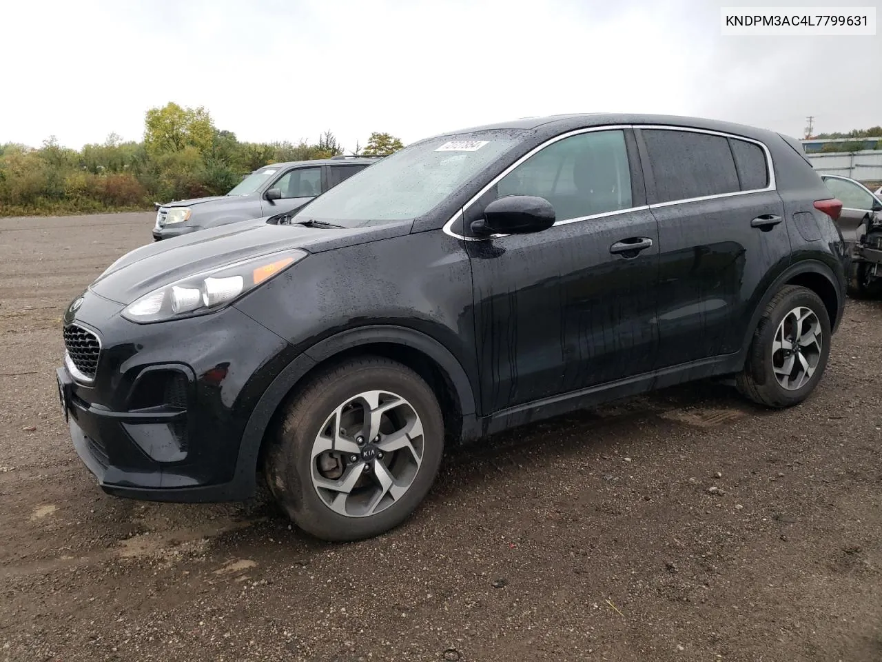 2020 Kia Sportage Lx VIN: KNDPM3AC4L7799631 Lot: 72727954