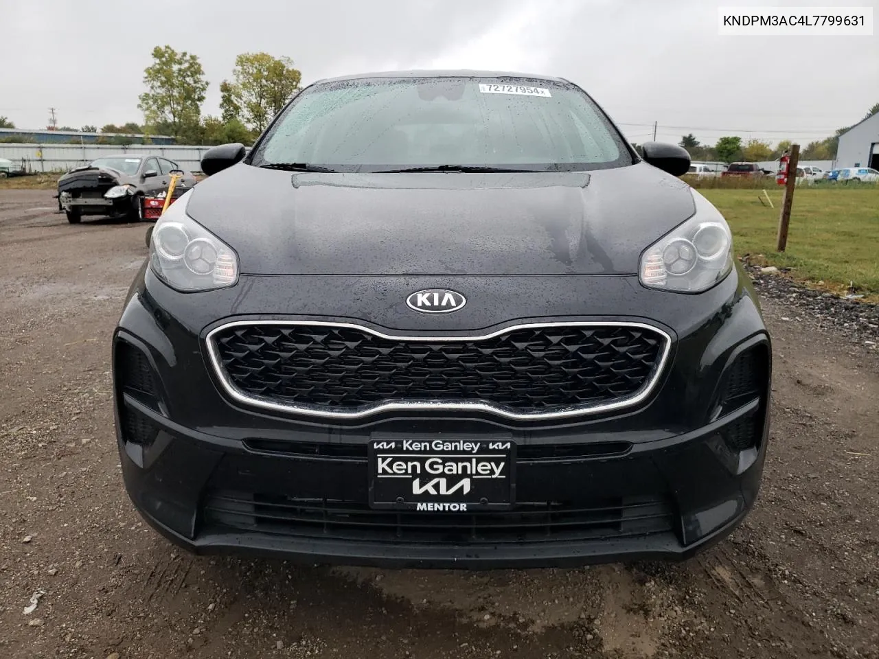 2020 Kia Sportage Lx VIN: KNDPM3AC4L7799631 Lot: 72727954