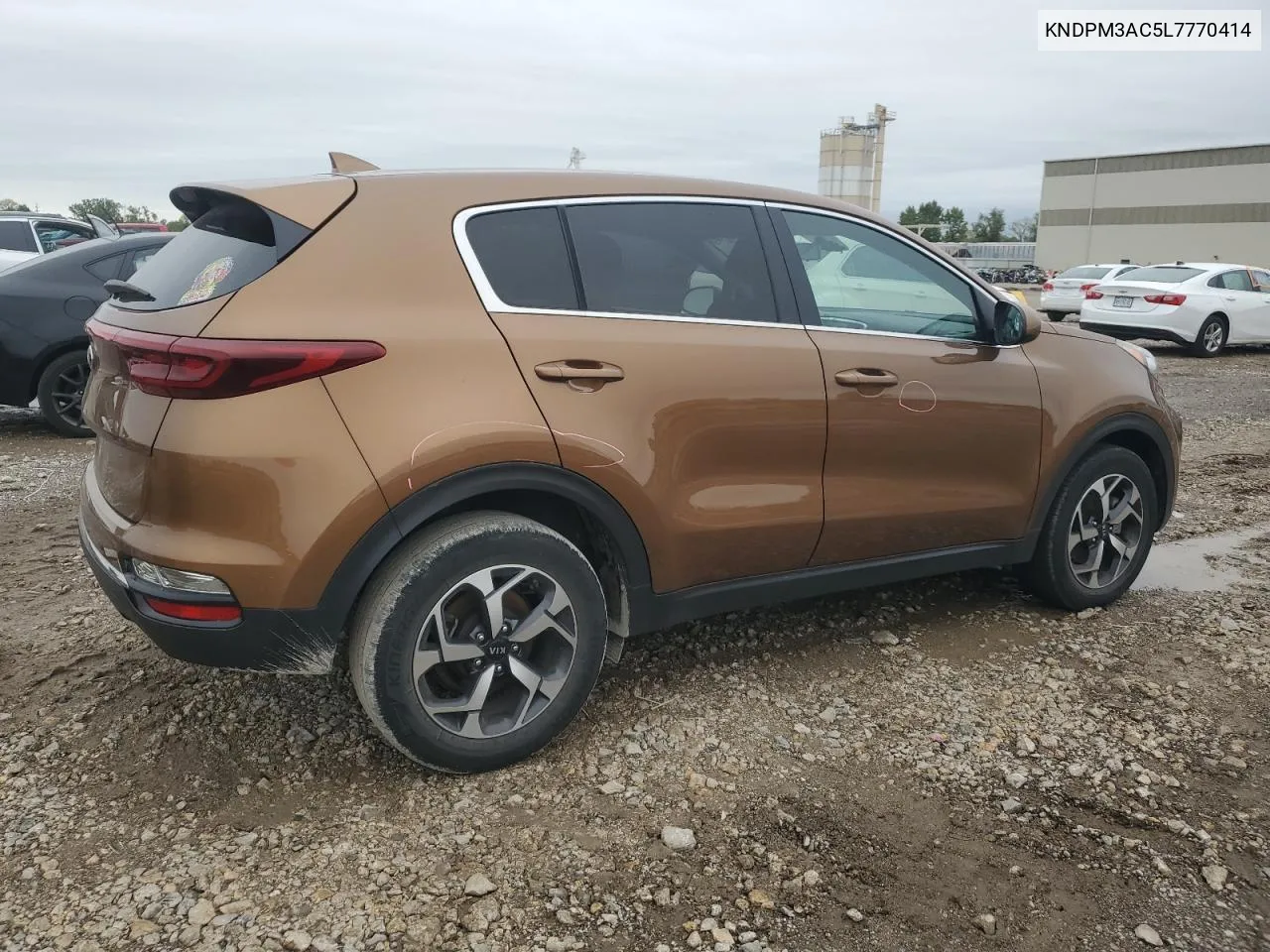 2020 Kia Sportage Lx VIN: KNDPM3AC5L7770414 Lot: 72754984