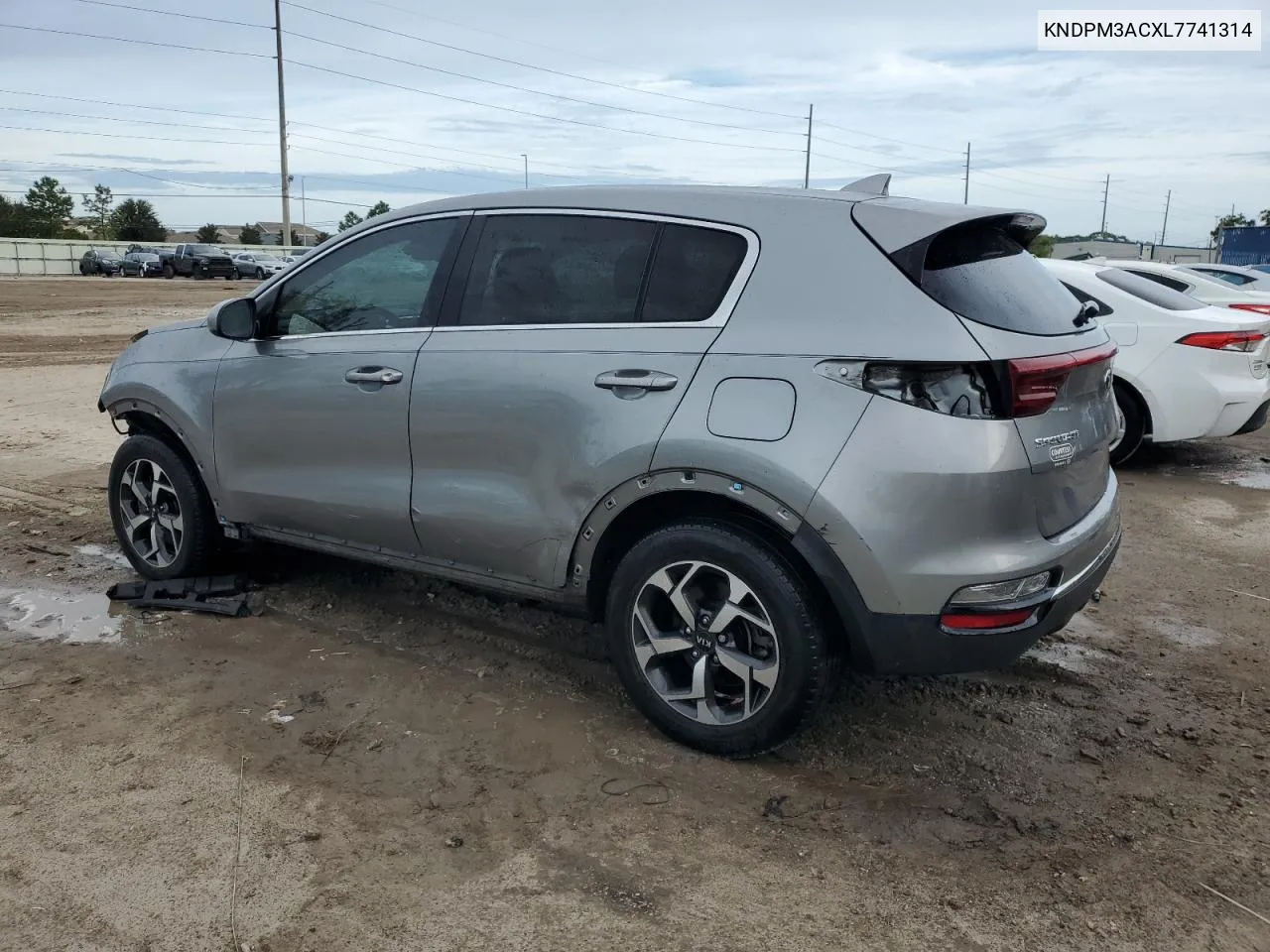 2020 Kia Sportage Lx VIN: KNDPM3ACXL7741314 Lot: 72759094