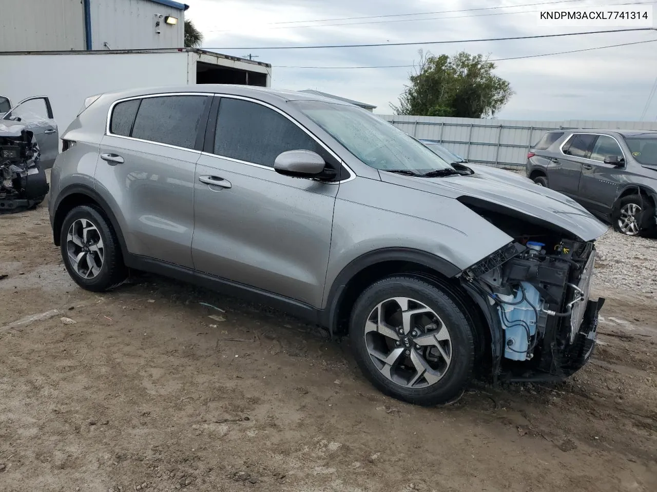 2020 Kia Sportage Lx VIN: KNDPM3ACXL7741314 Lot: 72759094