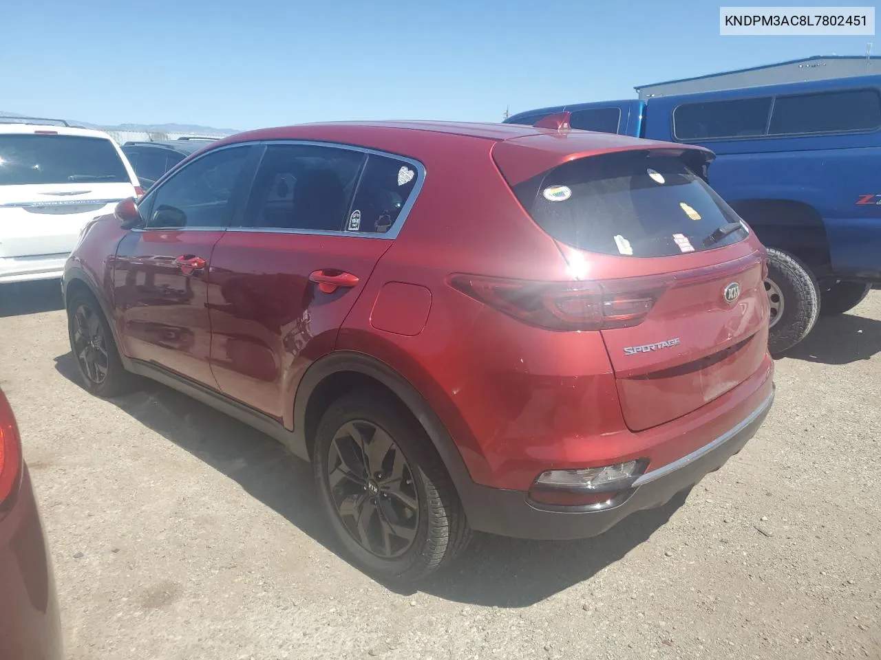 KNDPM3AC8L7802451 2020 Kia Sportage Lx