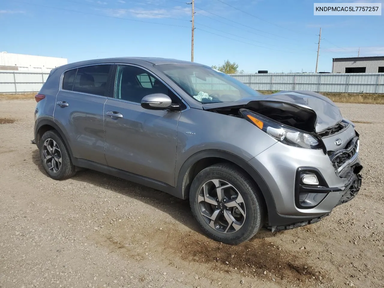 2020 Kia Sportage Lx VIN: KNDPMCAC5L7757257 Lot: 73033334