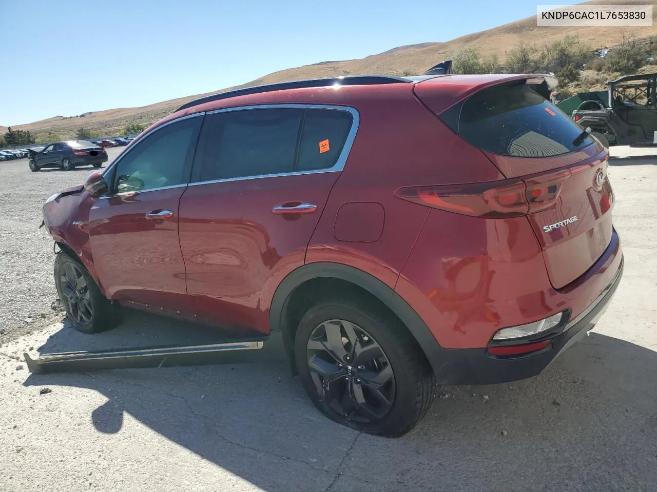 2020 Kia Sportage S VIN: KNDP6CAC1L7653830 Lot: 73043084