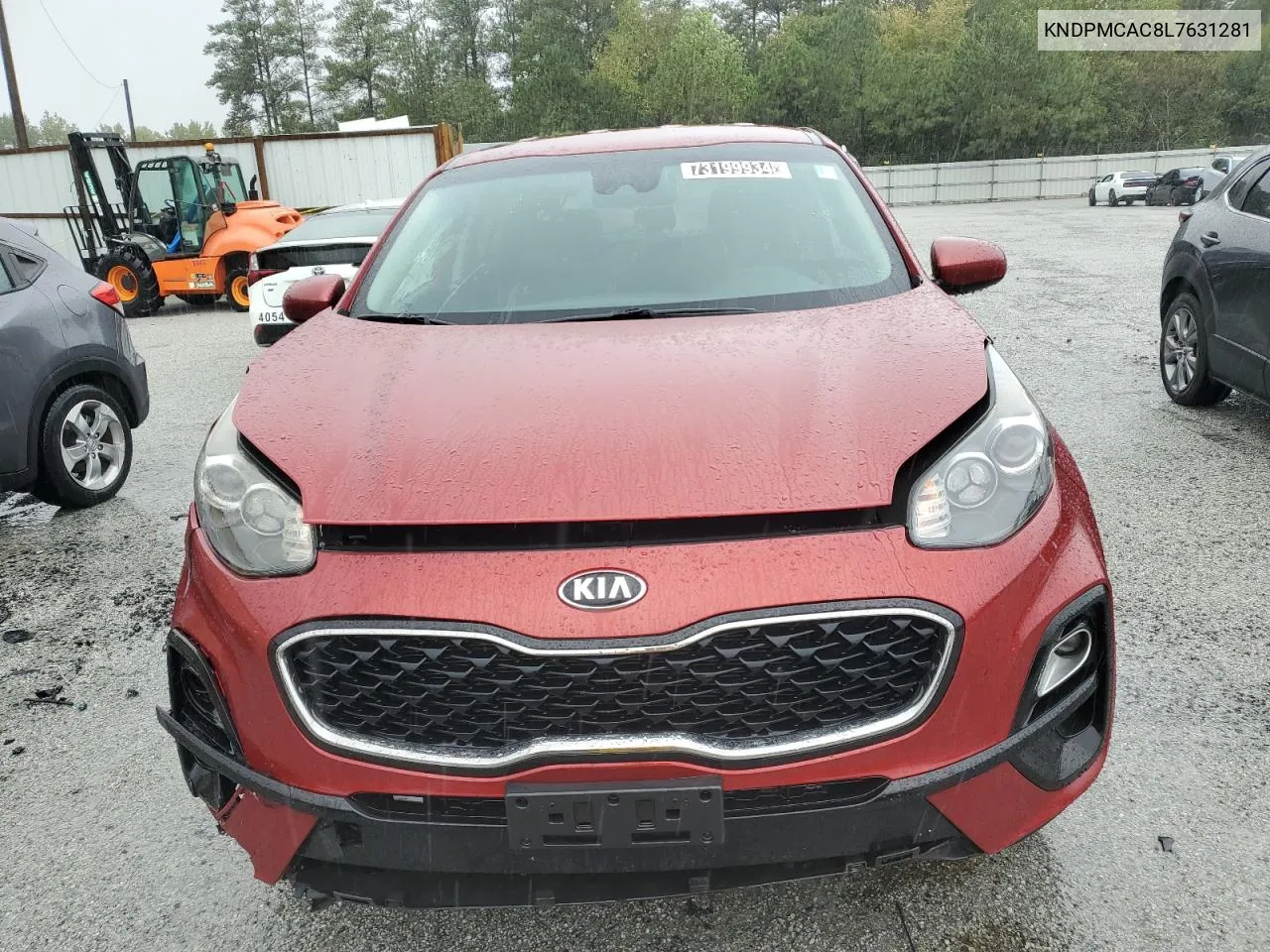 2020 Kia Sportage Lx VIN: KNDPMCAC8L7631281 Lot: 73199934