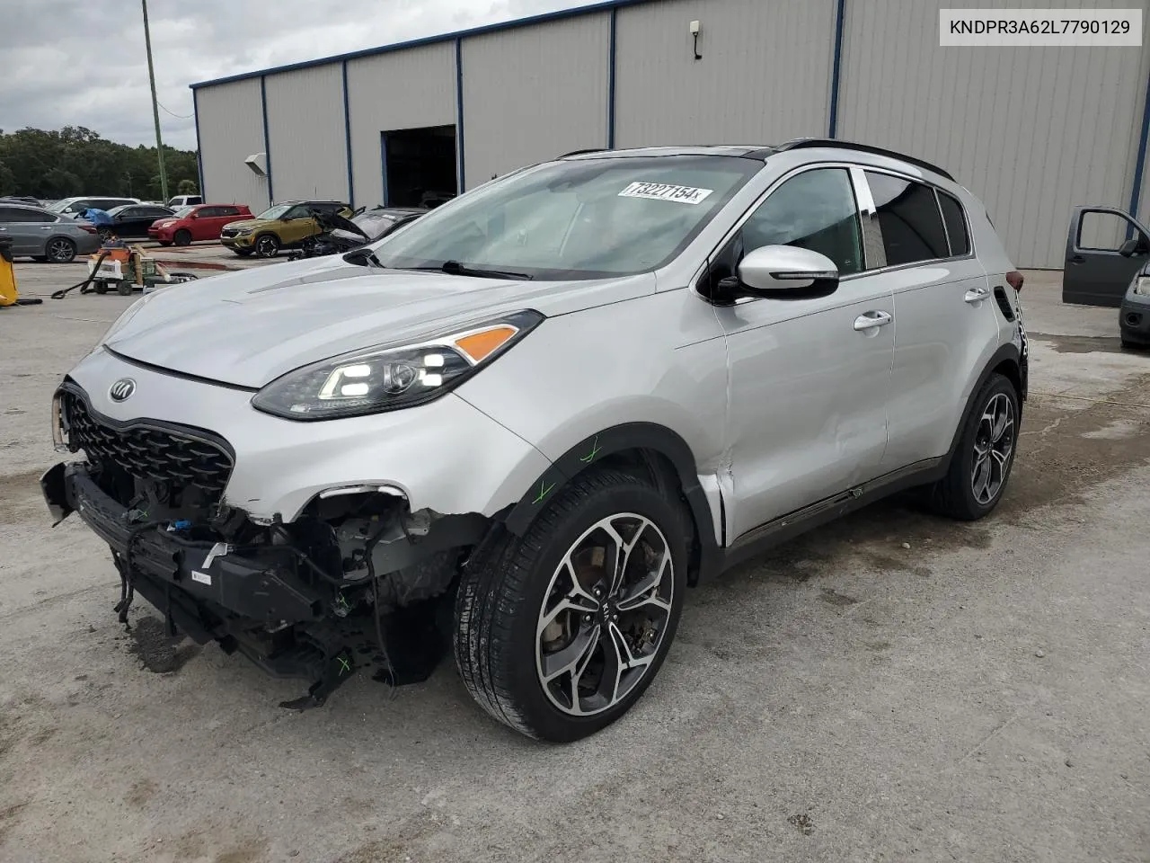 2020 Kia Sportage Sx VIN: KNDPR3A62L7790129 Lot: 73227154