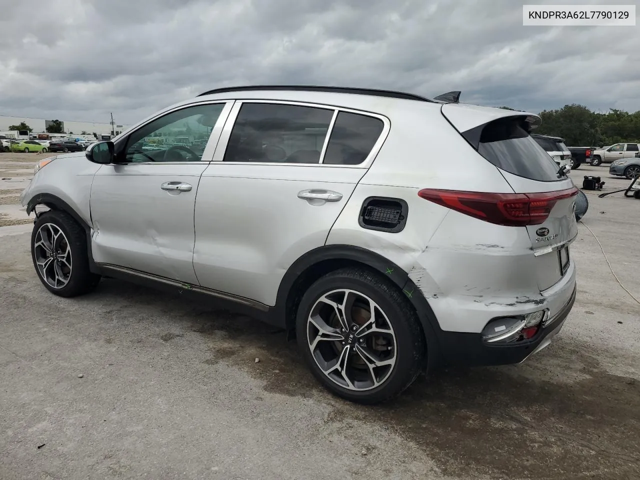 2020 Kia Sportage Sx VIN: KNDPR3A62L7790129 Lot: 73227154