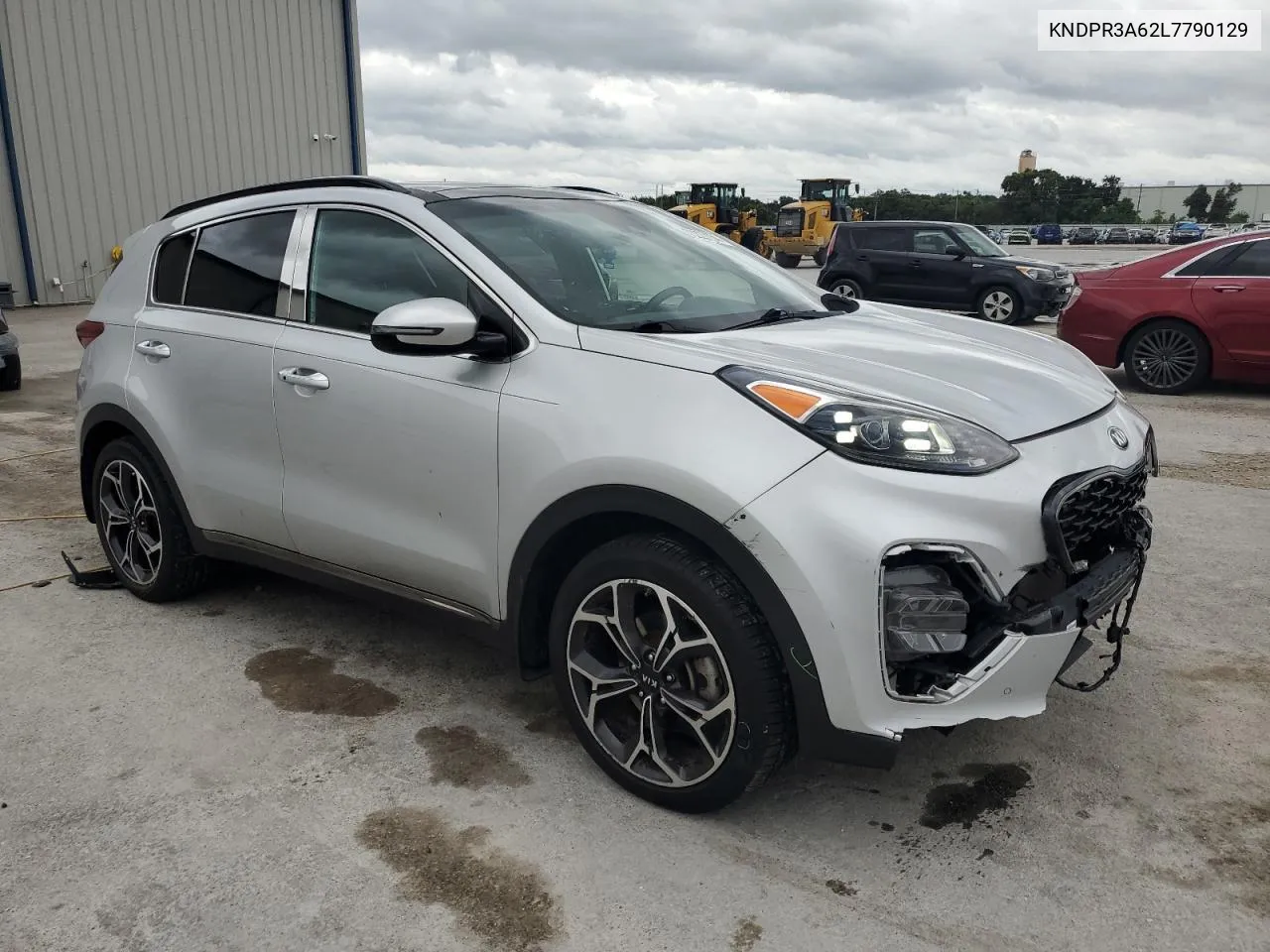 2020 Kia Sportage Sx VIN: KNDPR3A62L7790129 Lot: 73227154