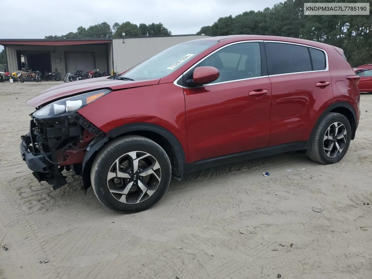 2020 Kia Sportage Lx VIN: KNDPM3AC7L7785190 Lot: 73287594