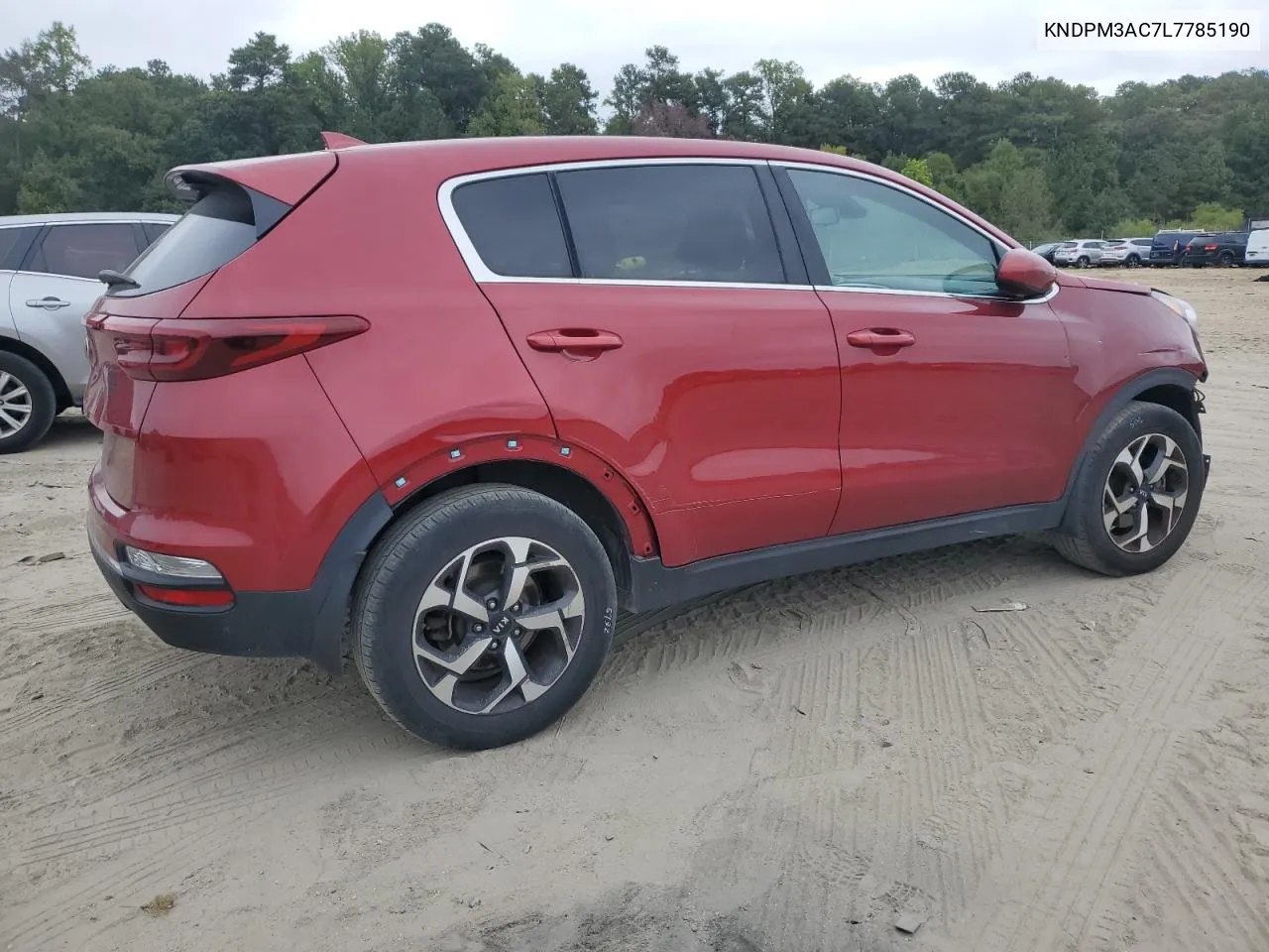 2020 Kia Sportage Lx VIN: KNDPM3AC7L7785190 Lot: 73287594