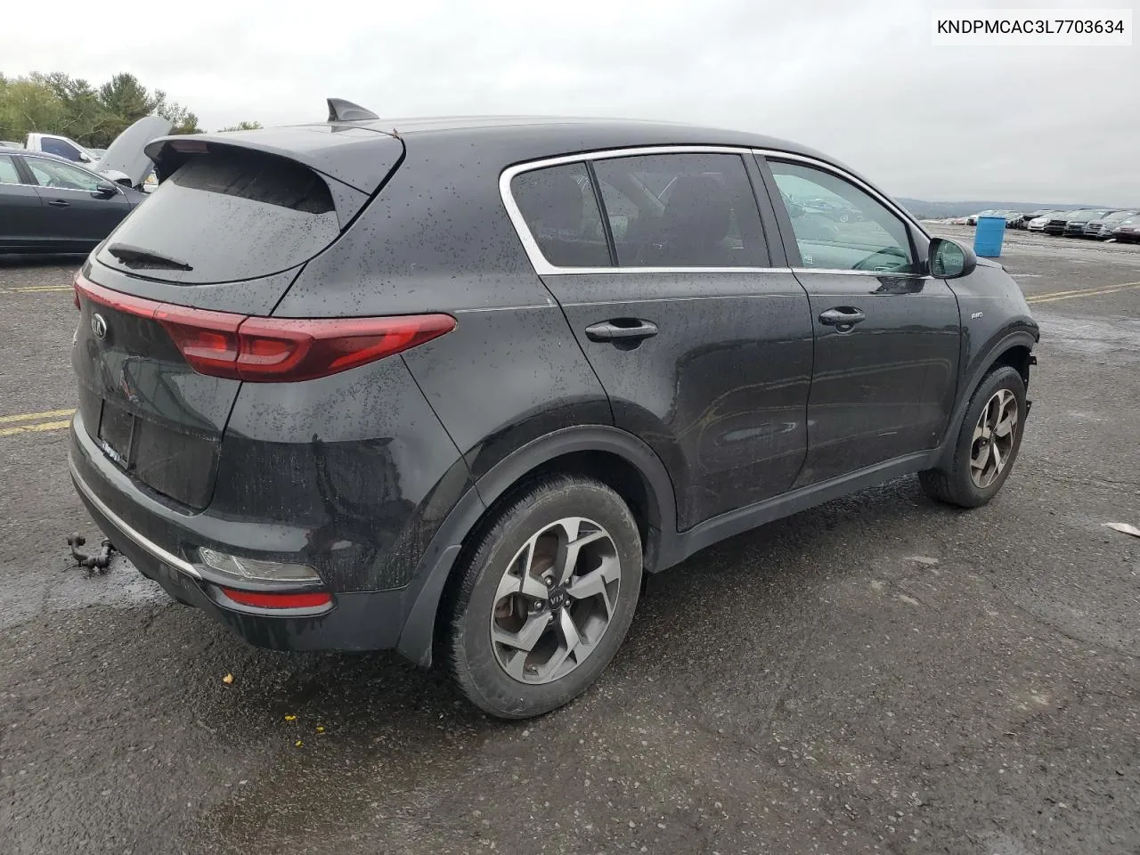 2020 Kia Sportage Lx VIN: KNDPMCAC3L7703634 Lot: 73293854