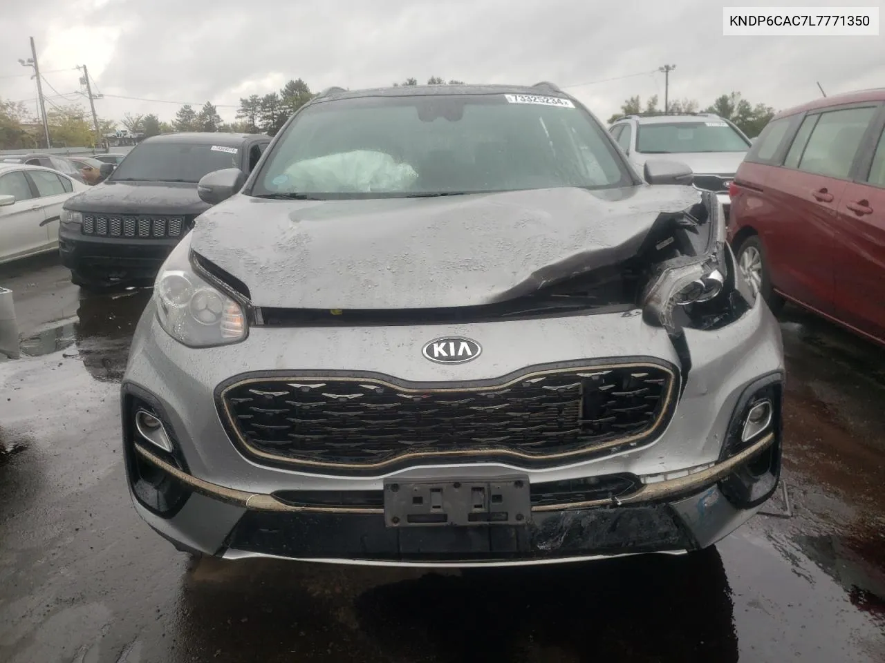 2020 Kia Sportage S VIN: KNDP6CAC7L7771350 Lot: 73325234