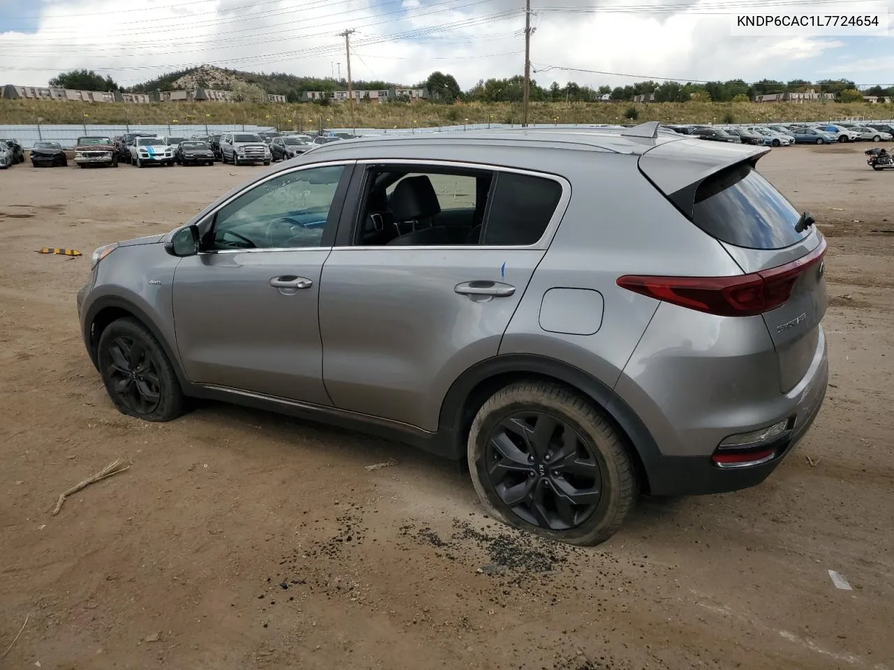 2020 Kia Sportage S VIN: KNDP6CAC1L7724654 Lot: 73342924