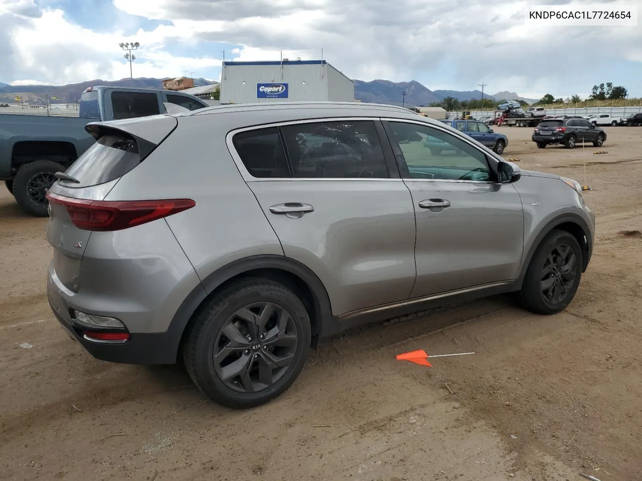 2020 Kia Sportage S VIN: KNDP6CAC1L7724654 Lot: 73342924