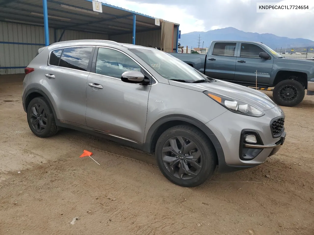 2020 Kia Sportage S VIN: KNDP6CAC1L7724654 Lot: 73342924