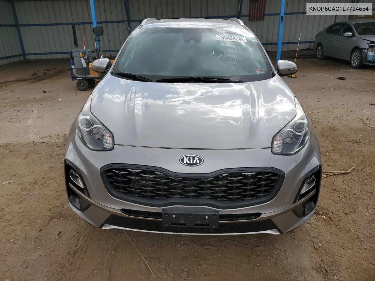 2020 Kia Sportage S VIN: KNDP6CAC1L7724654 Lot: 73342924