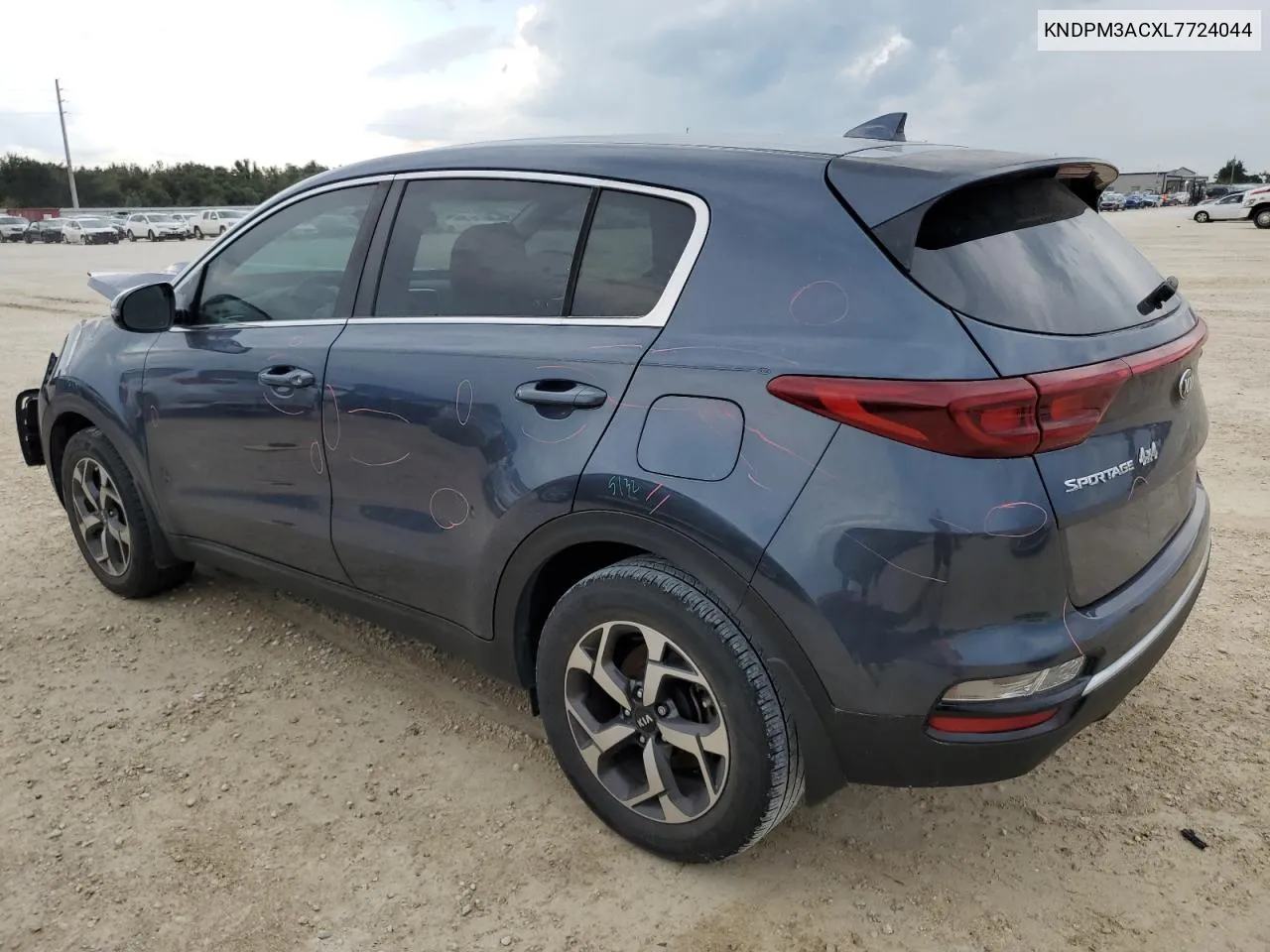 2020 Kia Sportage Lx VIN: KNDPM3ACXL7724044 Lot: 73473804