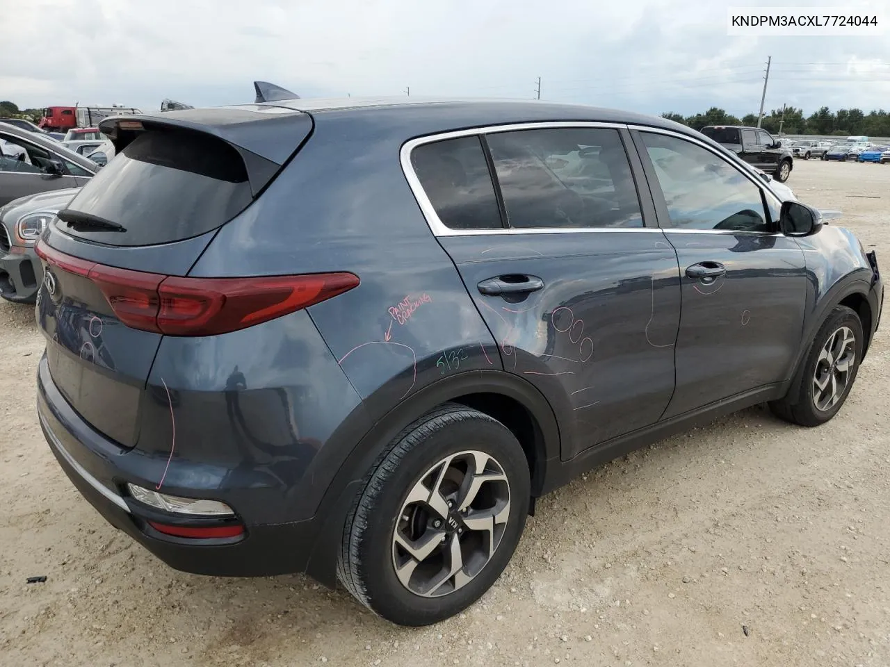 2020 Kia Sportage Lx VIN: KNDPM3ACXL7724044 Lot: 73473804