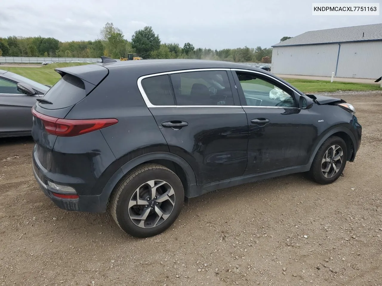 2020 Kia Sportage Lx VIN: KNDPMCACXL7751163 Lot: 73553774