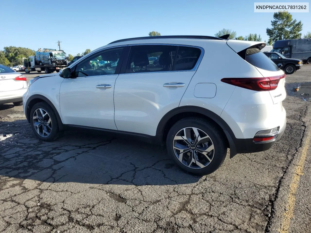 KNDPNCAC0L7831262 2020 Kia Sportage Ex