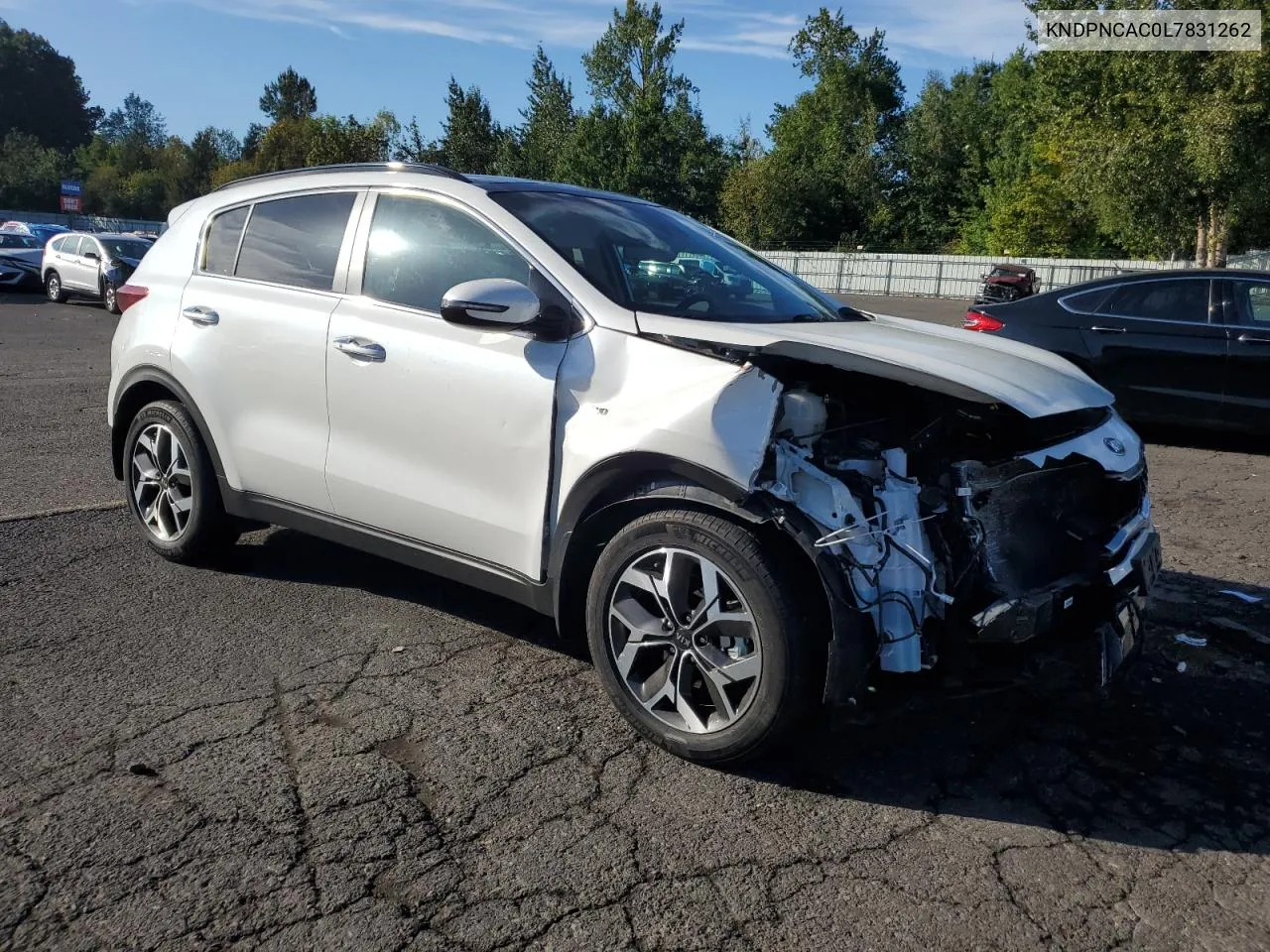 KNDPNCAC0L7831262 2020 Kia Sportage Ex