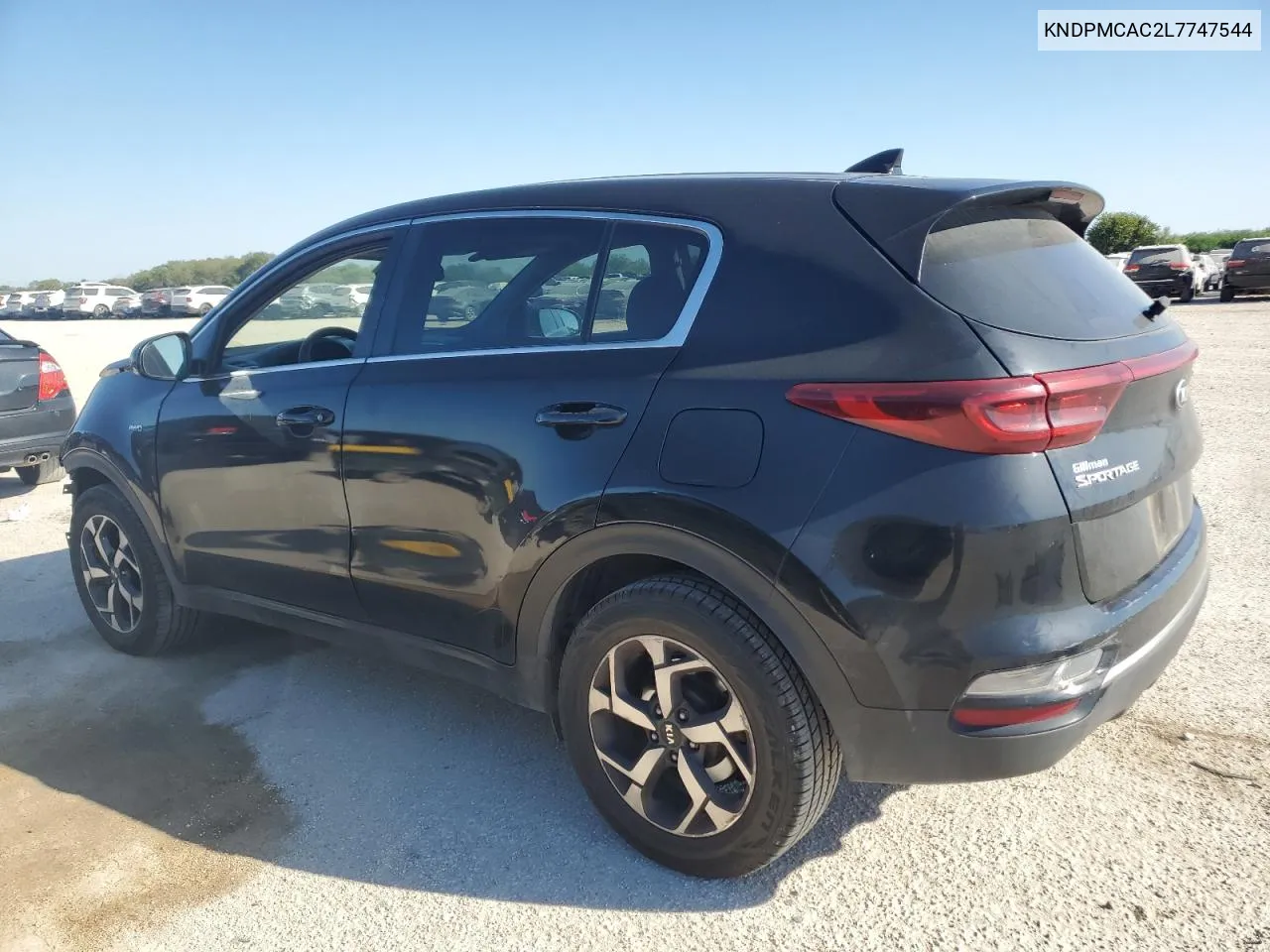 2020 Kia Sportage Lx VIN: KNDPMCAC2L7747544 Lot: 73597694