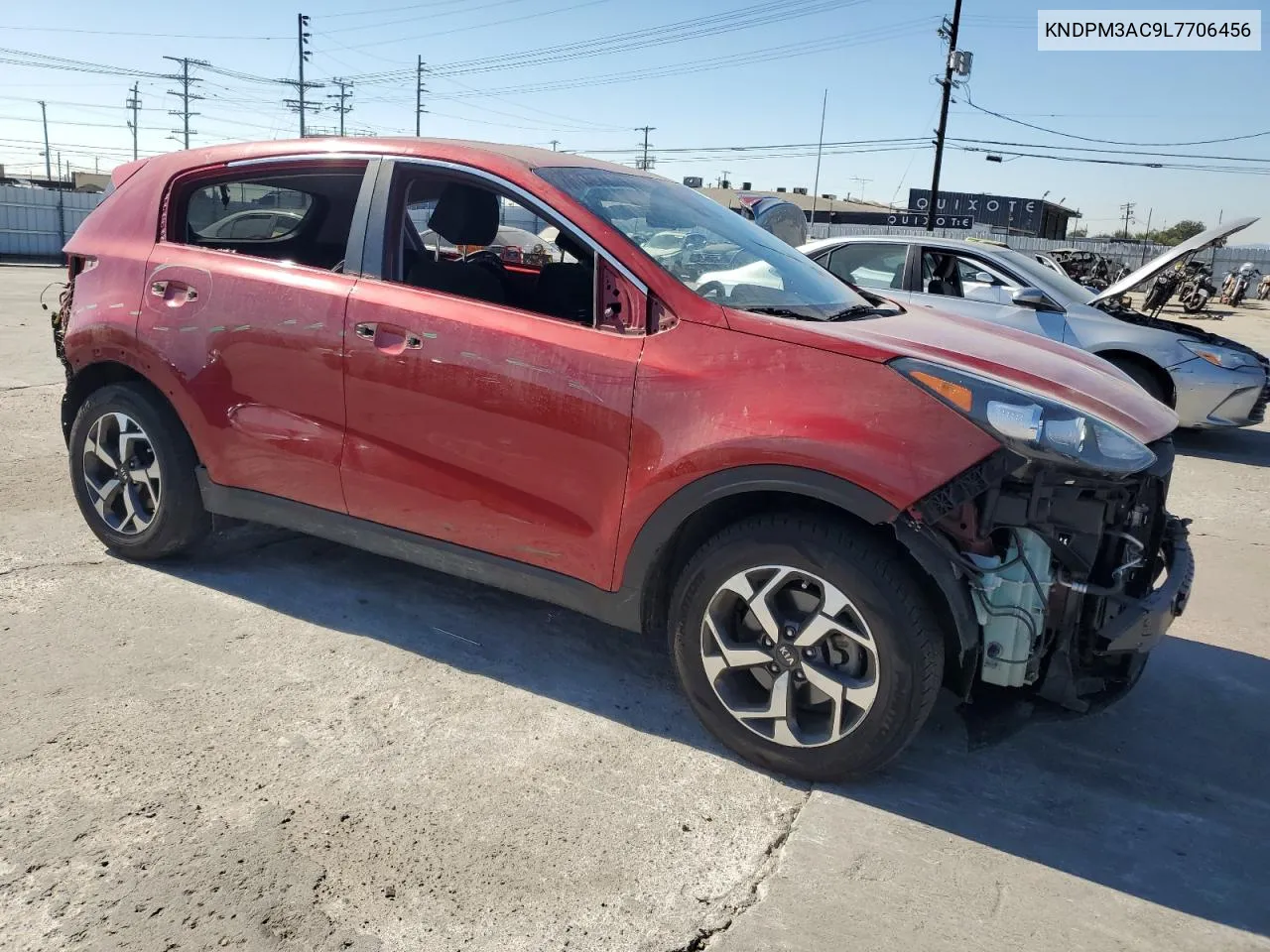 2020 Kia Sportage Lx VIN: KNDPM3AC9L7706456 Lot: 73602724