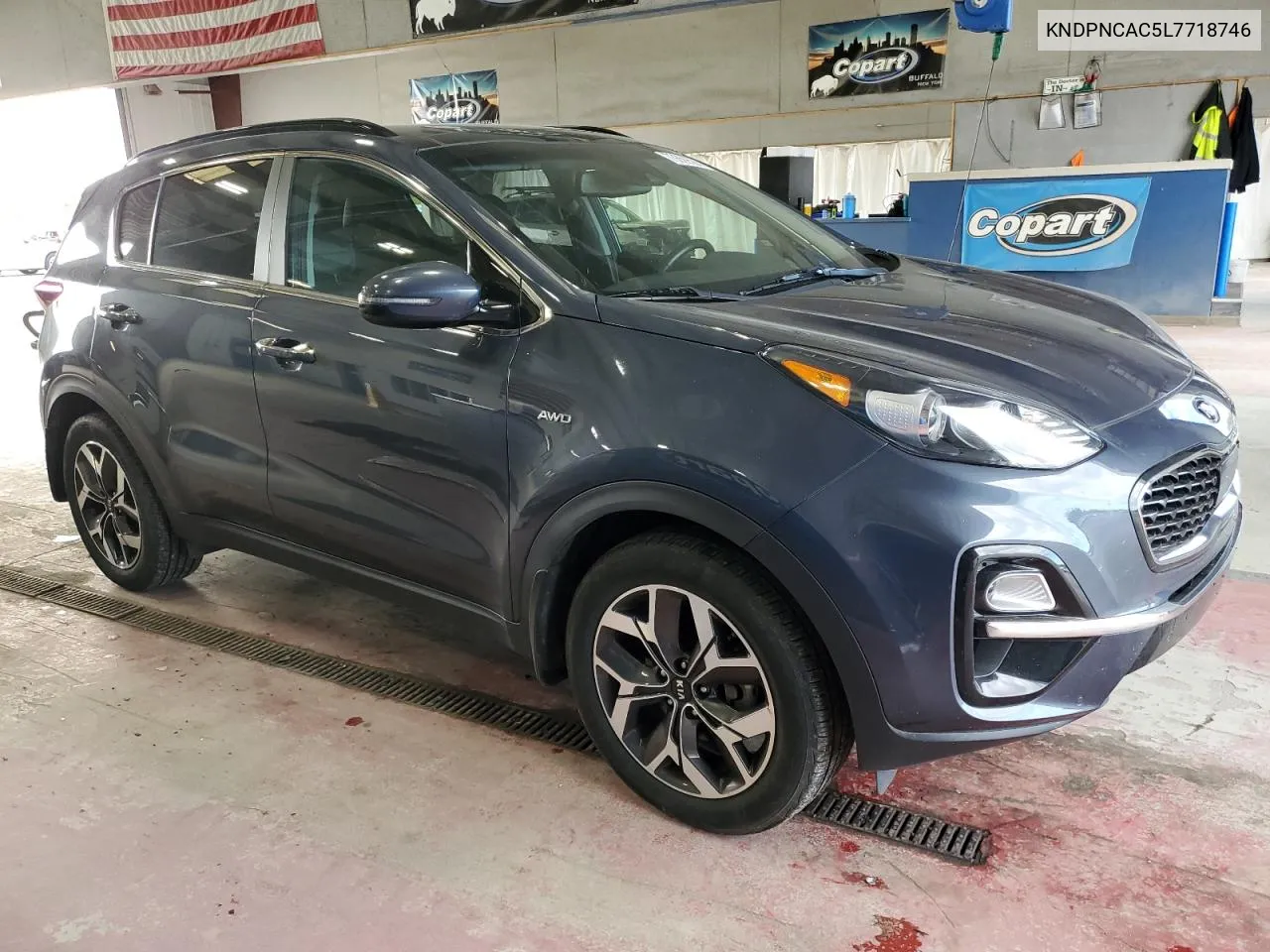 2020 Kia Sportage Ex VIN: KNDPNCAC5L7718746 Lot: 73659594