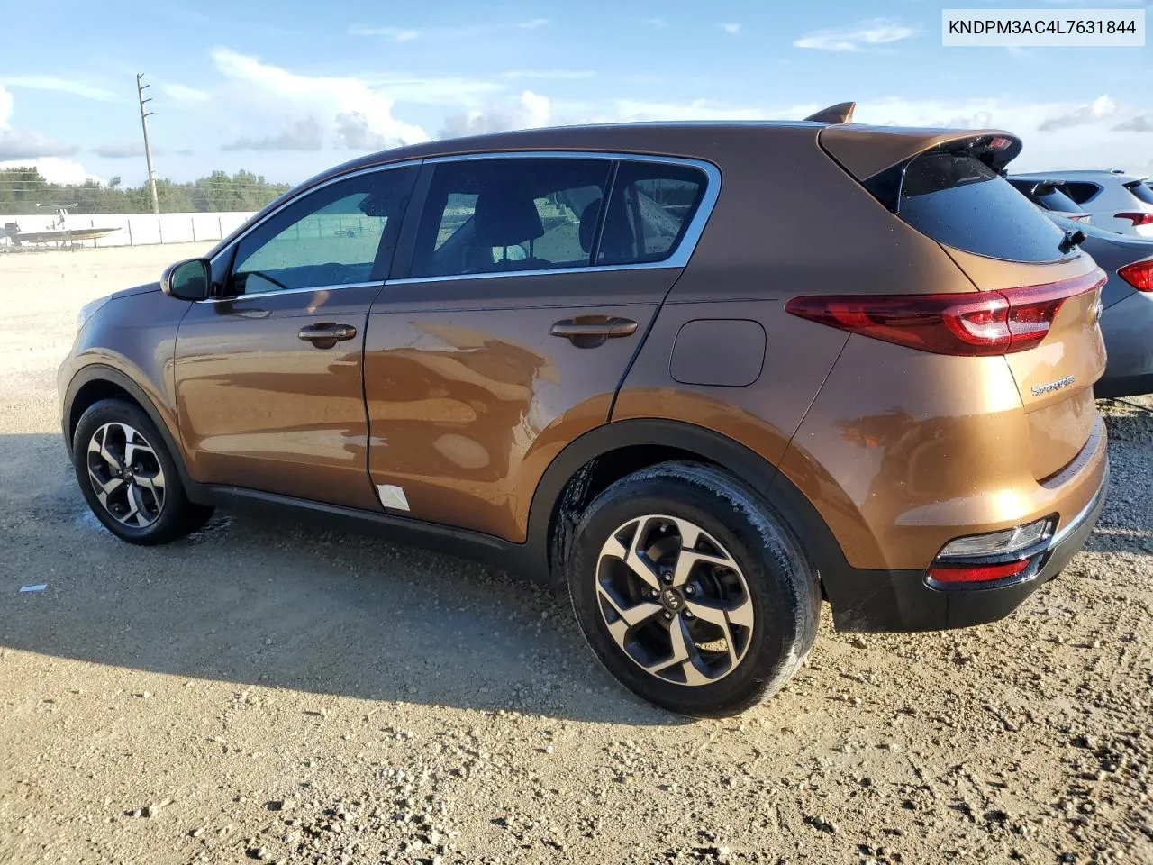 2020 Kia Sportage Lx VIN: KNDPM3AC4L7631844 Lot: 73726624