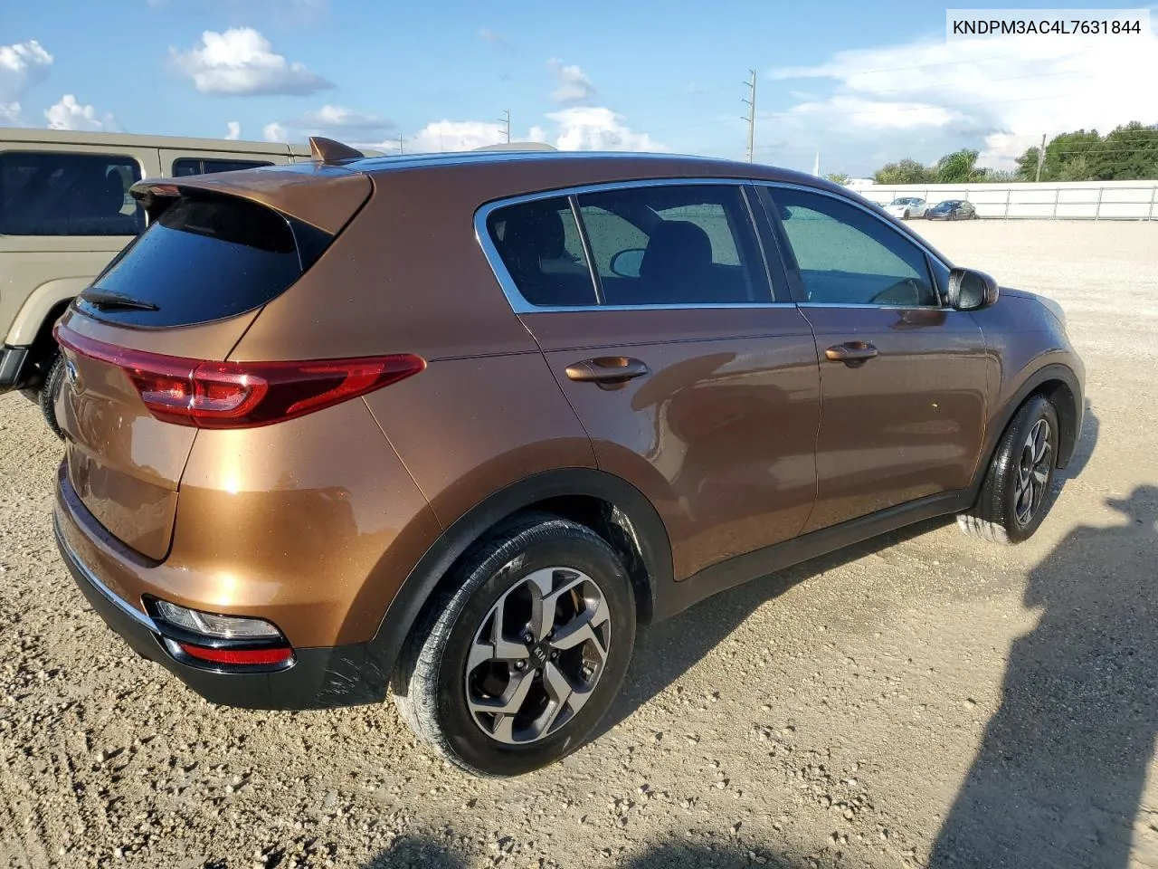 2020 Kia Sportage Lx VIN: KNDPM3AC4L7631844 Lot: 73726624