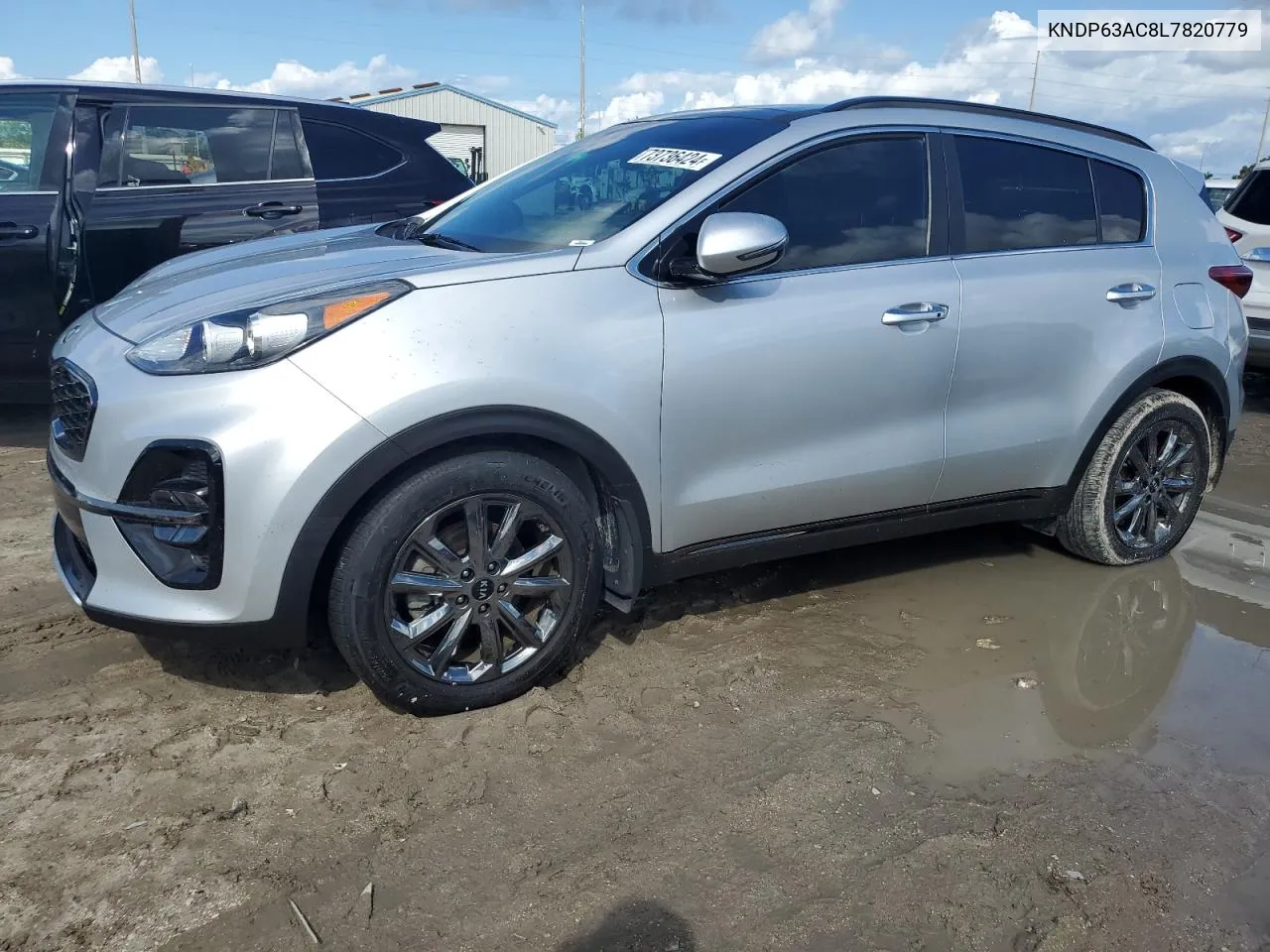 2020 Kia Sportage S VIN: KNDP63AC8L7820779 Lot: 73736424