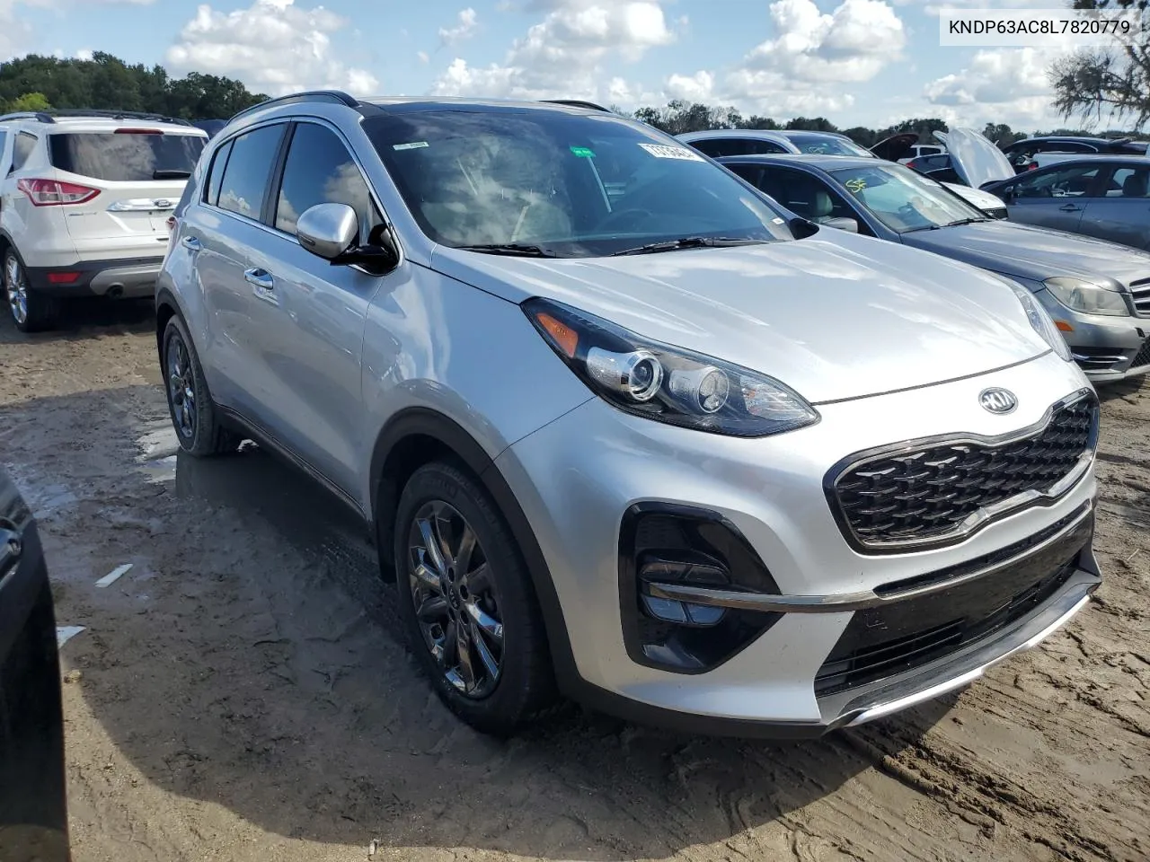 2020 Kia Sportage S VIN: KNDP63AC8L7820779 Lot: 73736424