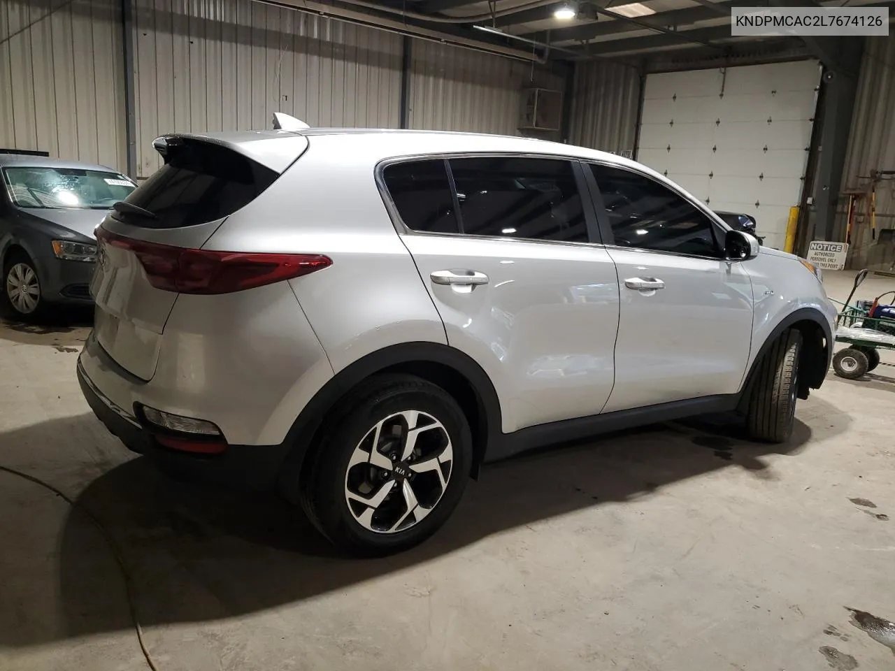 2020 Kia Sportage Lx VIN: KNDPMCAC2L7674126 Lot: 73756344