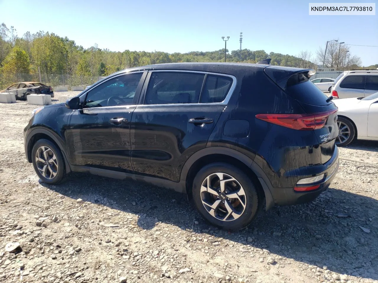 2020 Kia Sportage Lx VIN: KNDPM3AC7L7793810 Lot: 73812844