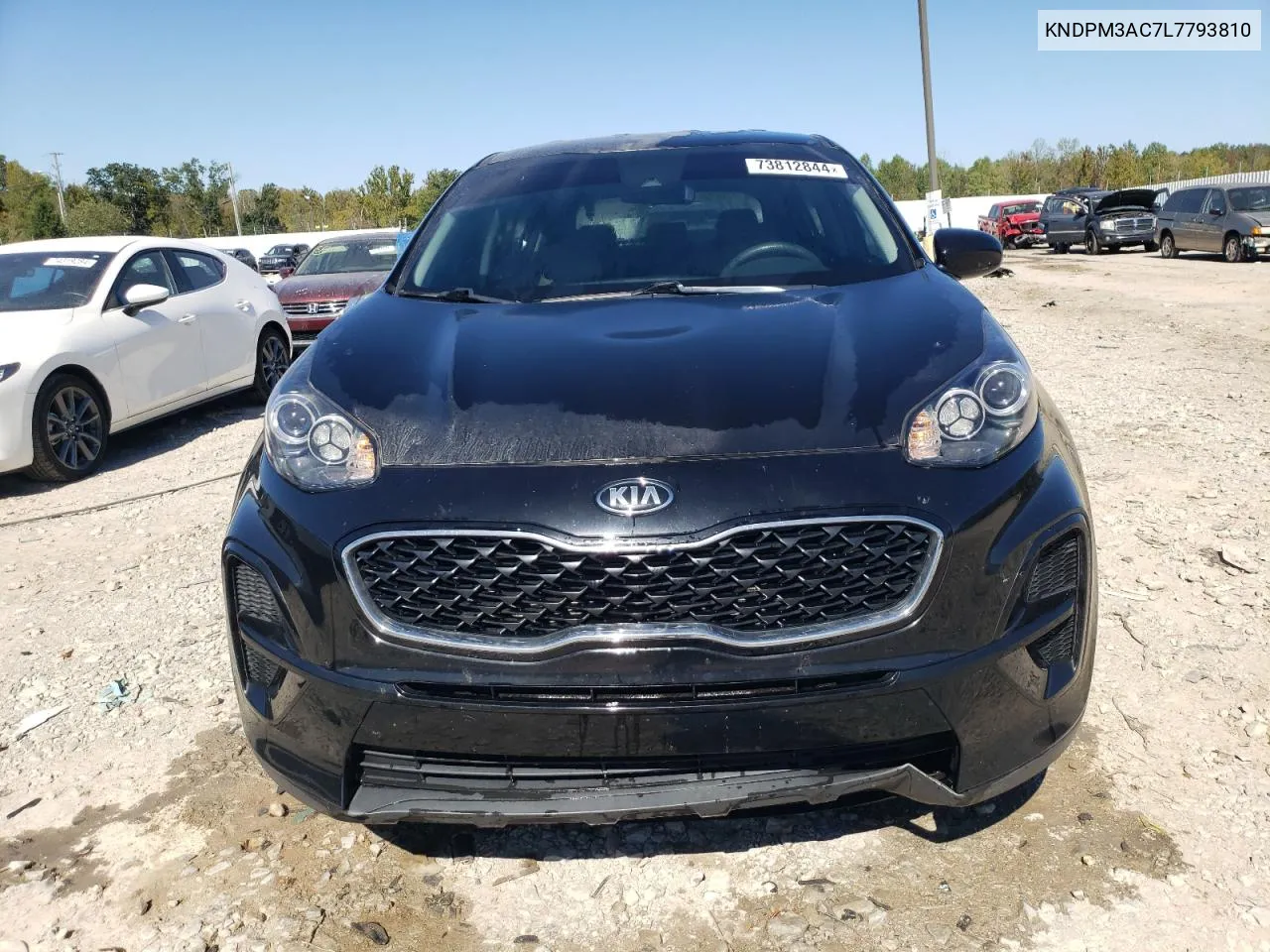 2020 Kia Sportage Lx VIN: KNDPM3AC7L7793810 Lot: 73812844