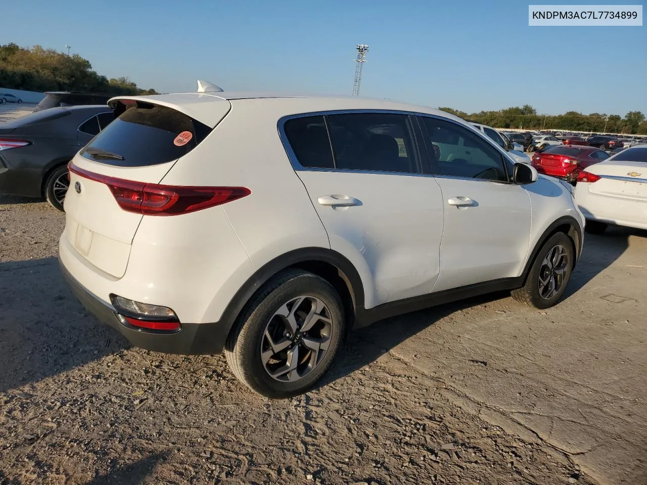 2020 Kia Sportage Lx VIN: KNDPM3AC7L7734899 Lot: 73847314