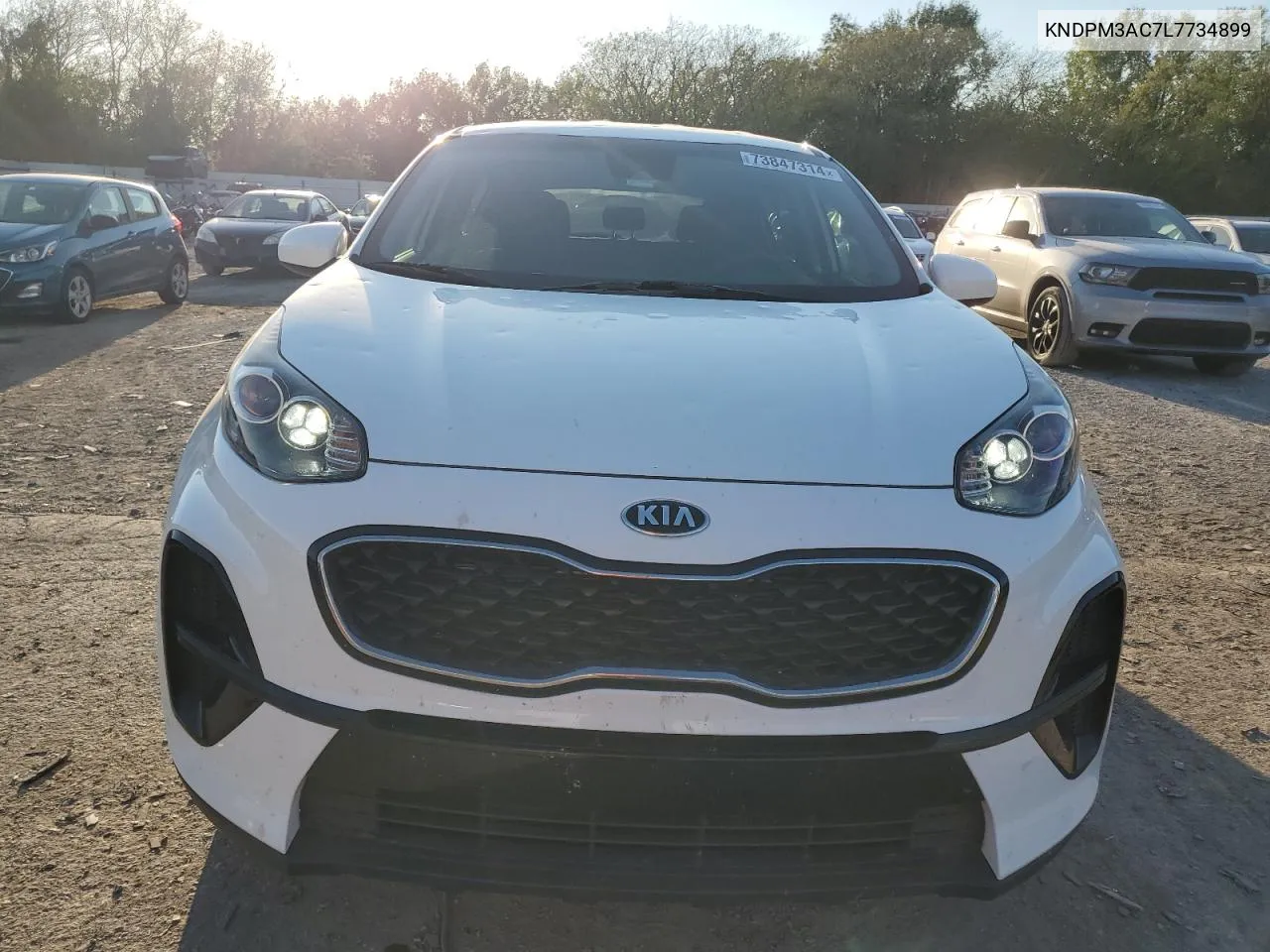 2020 Kia Sportage Lx VIN: KNDPM3AC7L7734899 Lot: 73847314