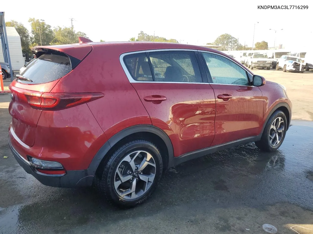 2020 Kia Sportage Lx VIN: KNDPM3AC3L7716299 Lot: 73889744