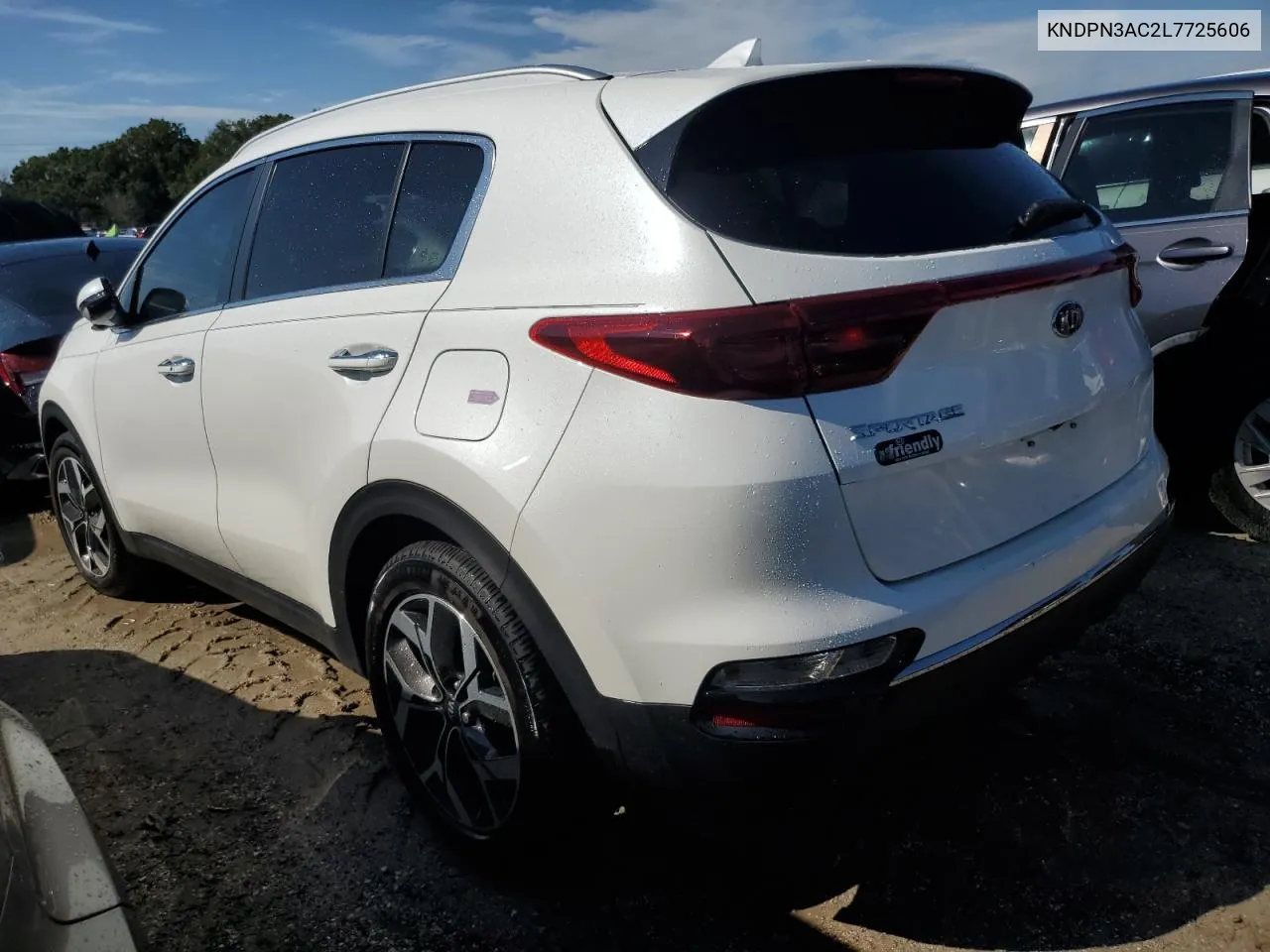 2020 Kia Sportage Ex VIN: KNDPN3AC2L7725606 Lot: 73926354