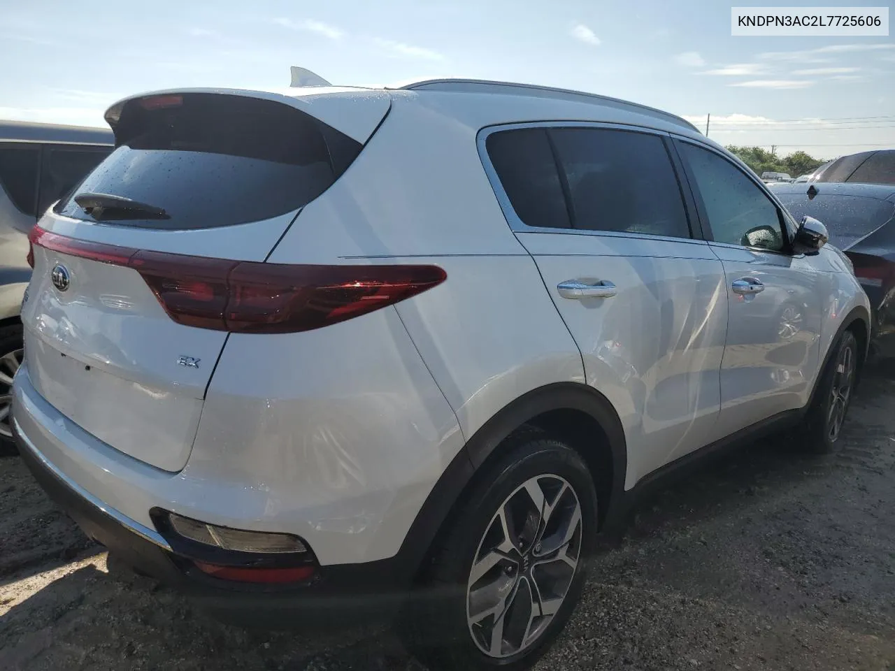 2020 Kia Sportage Ex VIN: KNDPN3AC2L7725606 Lot: 73926354