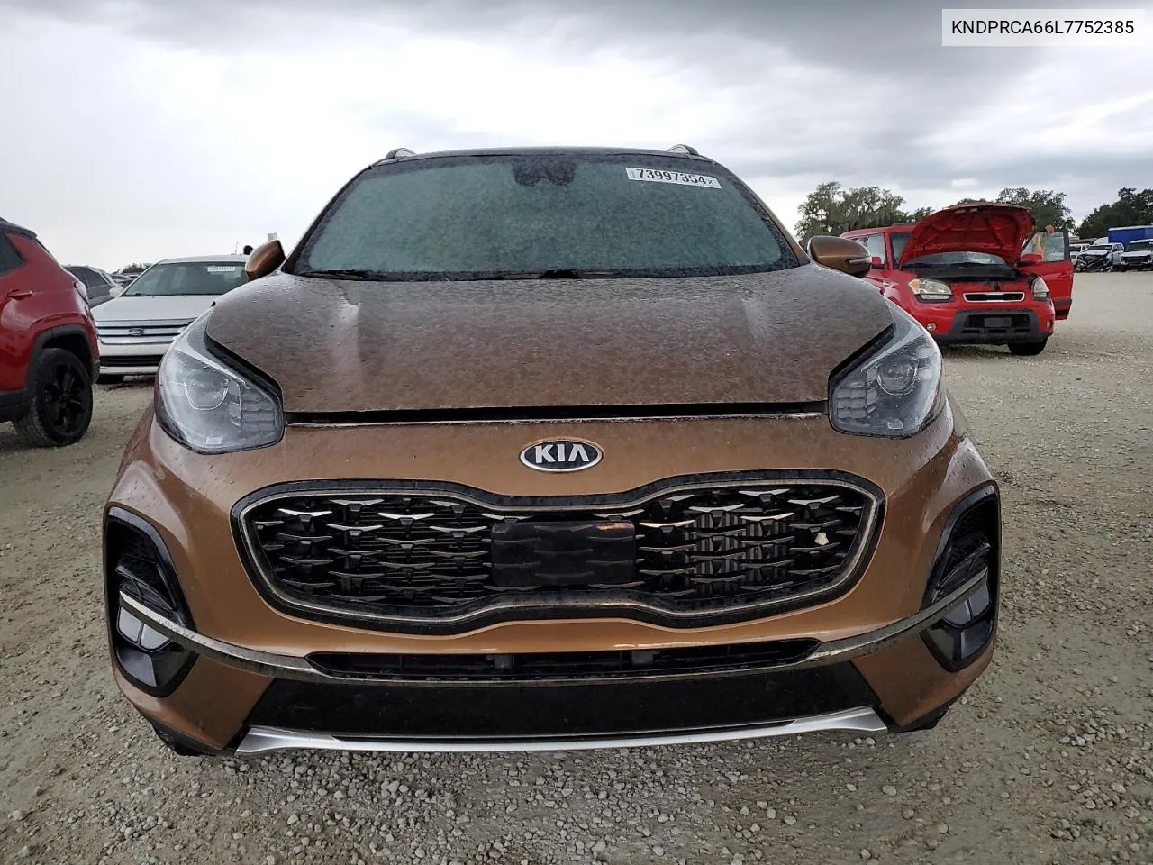 2020 Kia Sportage Sx VIN: KNDPRCA66L7752385 Lot: 73997354