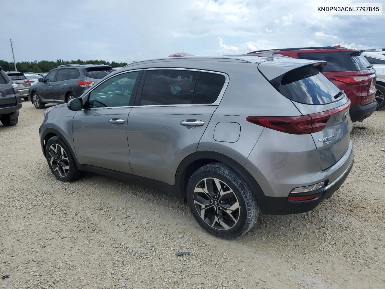 2020 Kia Sportage Ex VIN: KNDPN3AC6L7797845 Lot: 74057394