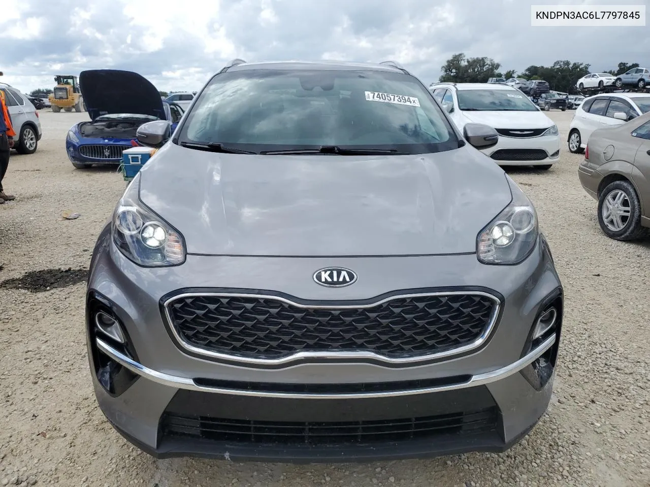 2020 Kia Sportage Ex VIN: KNDPN3AC6L7797845 Lot: 74057394