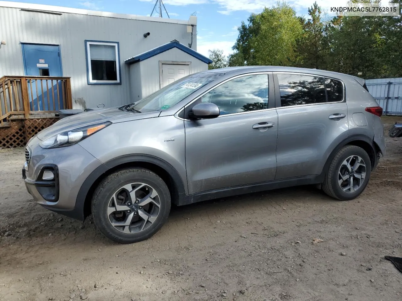 2020 Kia Sportage Lx VIN: KNDPMCAC5L7762815 Lot: 74124134