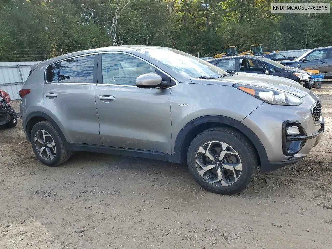 2020 Kia Sportage Lx VIN: KNDPMCAC5L7762815 Lot: 74124134