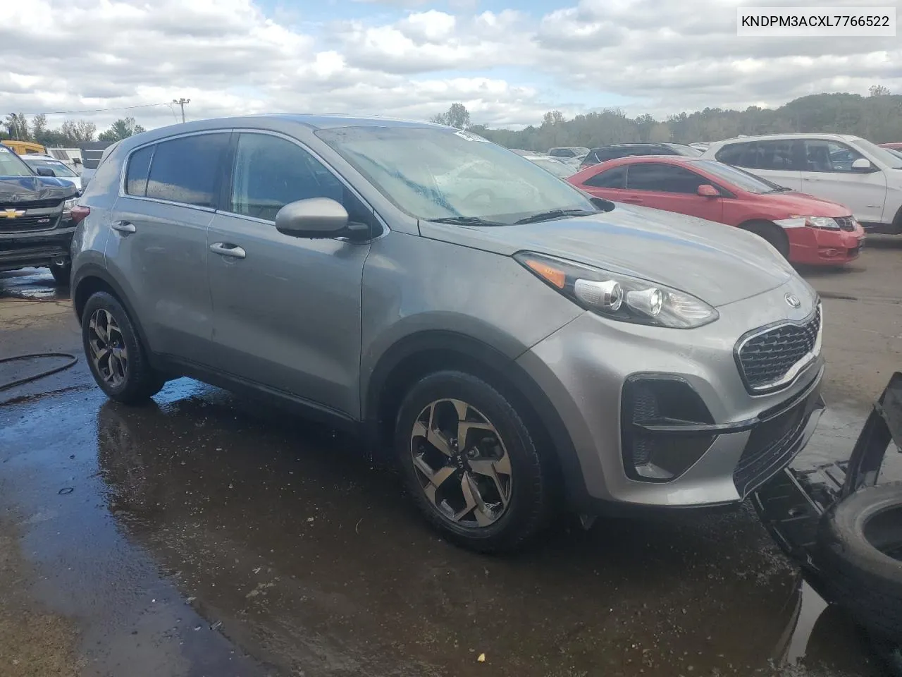 2020 Kia Sportage Lx VIN: KNDPM3ACXL7766522 Lot: 74297984