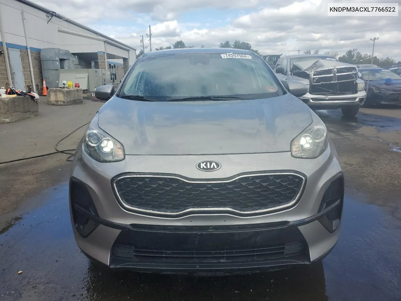 2020 Kia Sportage Lx VIN: KNDPM3ACXL7766522 Lot: 74297984