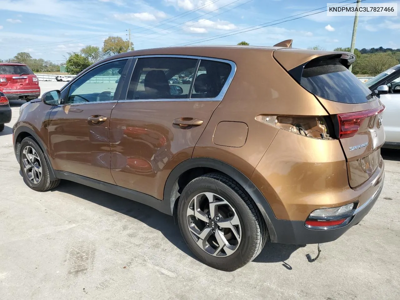 2020 Kia Sportage Lx VIN: KNDPM3AC3L7827466 Lot: 74309714