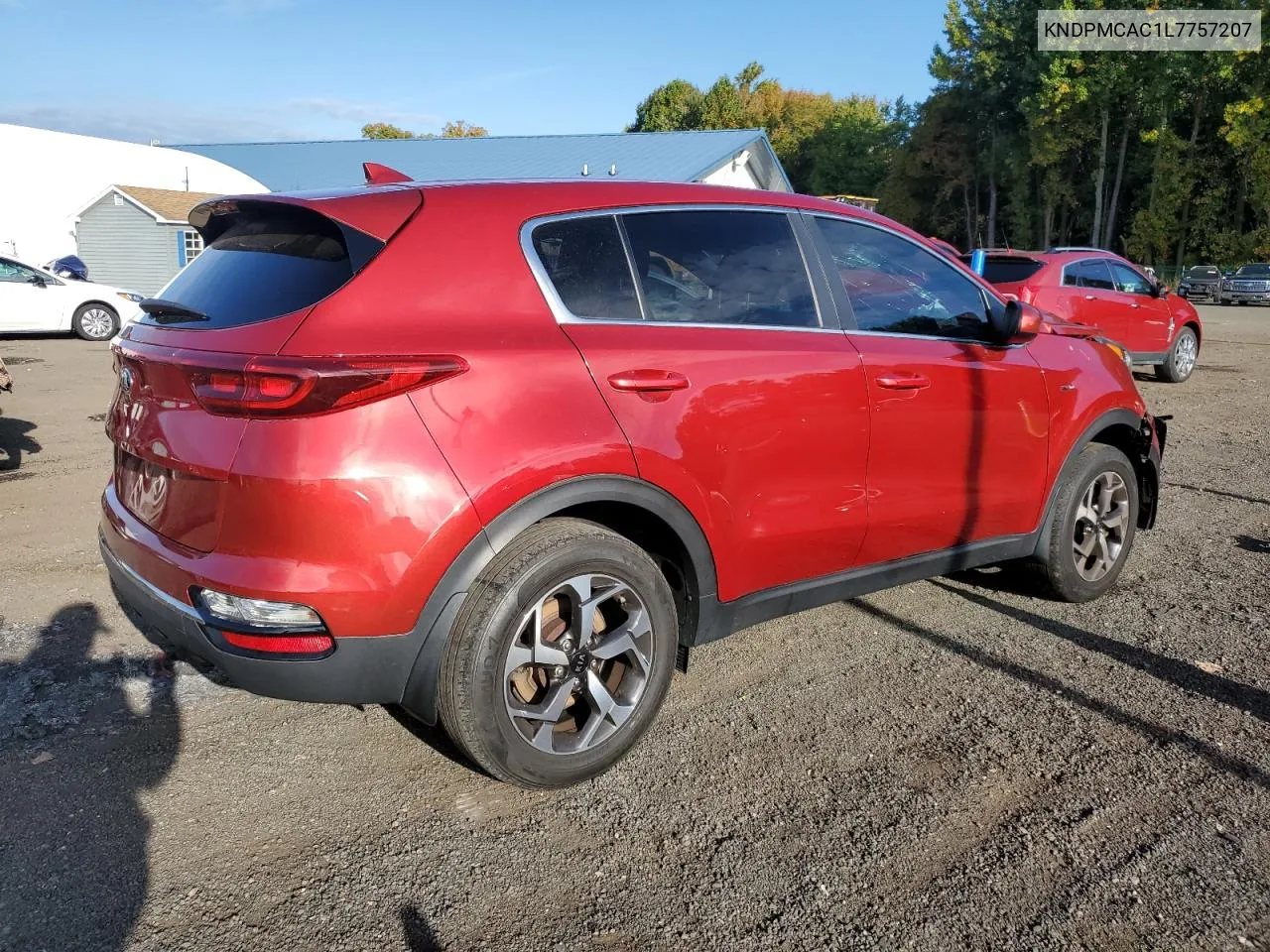 2020 Kia Sportage Lx VIN: KNDPMCAC1L7757207 Lot: 74342784